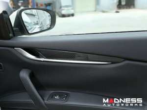 Maserati Ghibli Interior Trim - Carbon Fiber - Door Trim Kit - Feroce Carbon - set of 4 Maserati Ghibli Interior Trim - Carbon Fiber - Door Trim Kit - Feroce Carbon - set of 4